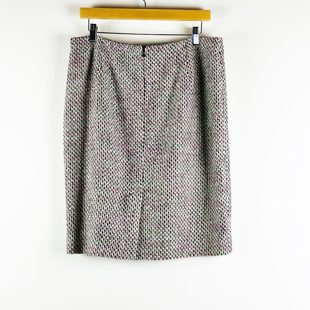 2/$20 Talbots Tweed Pencil Skirt 12P - Picture 3 of 4